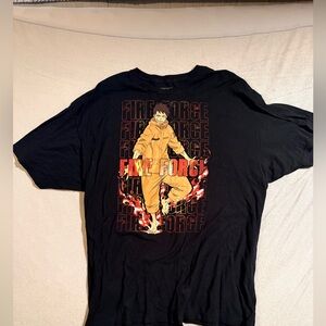 Fire Force Shinra Kusakabe Sz 2XL Tshirt